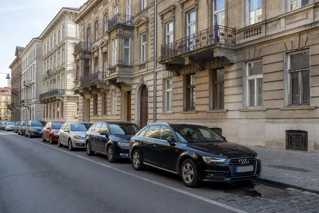 Stationnement urbain à Budapest