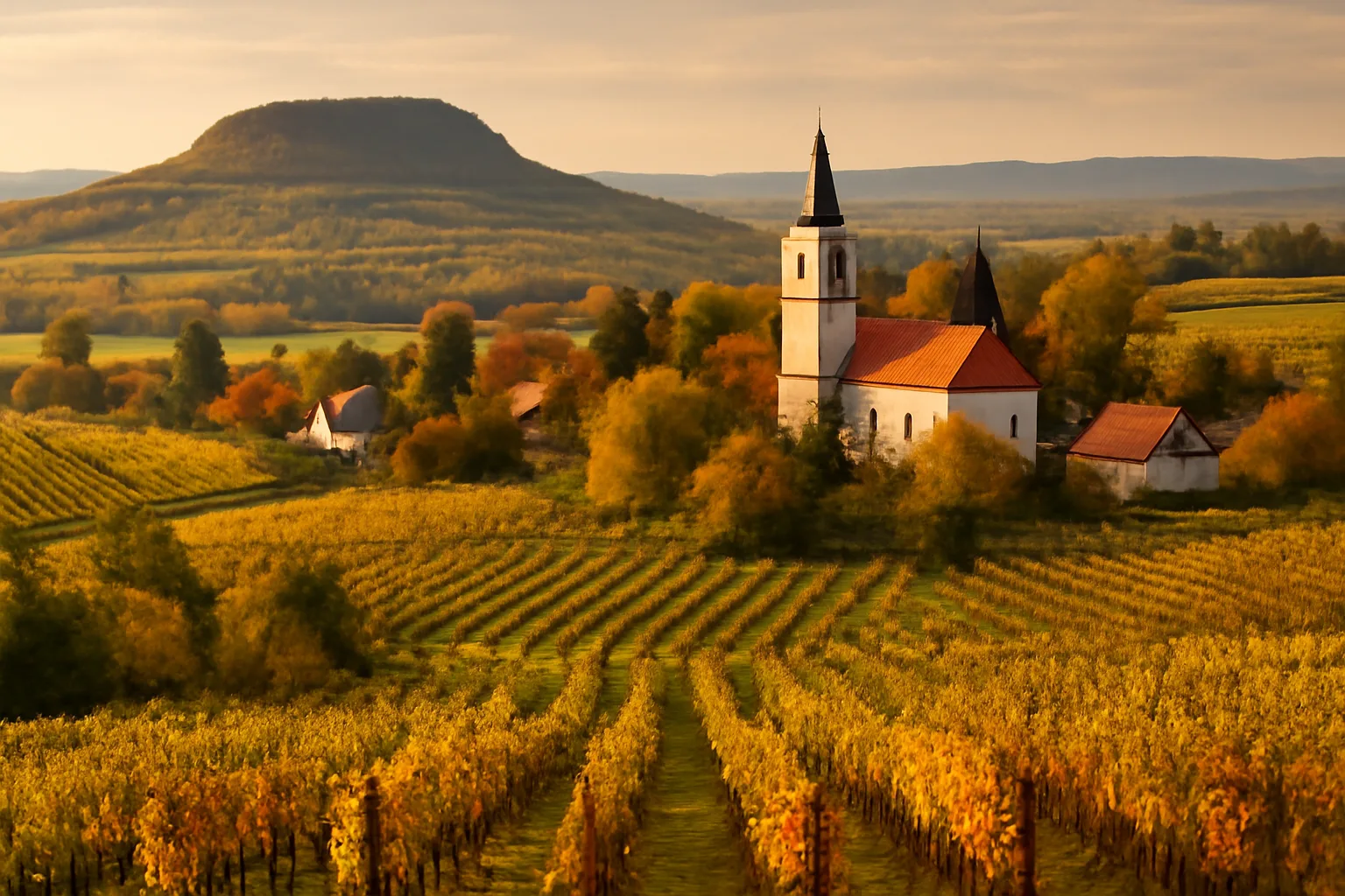Vue panoramique sur le Danube et le Parlement de Budapest au coucher du soleil
