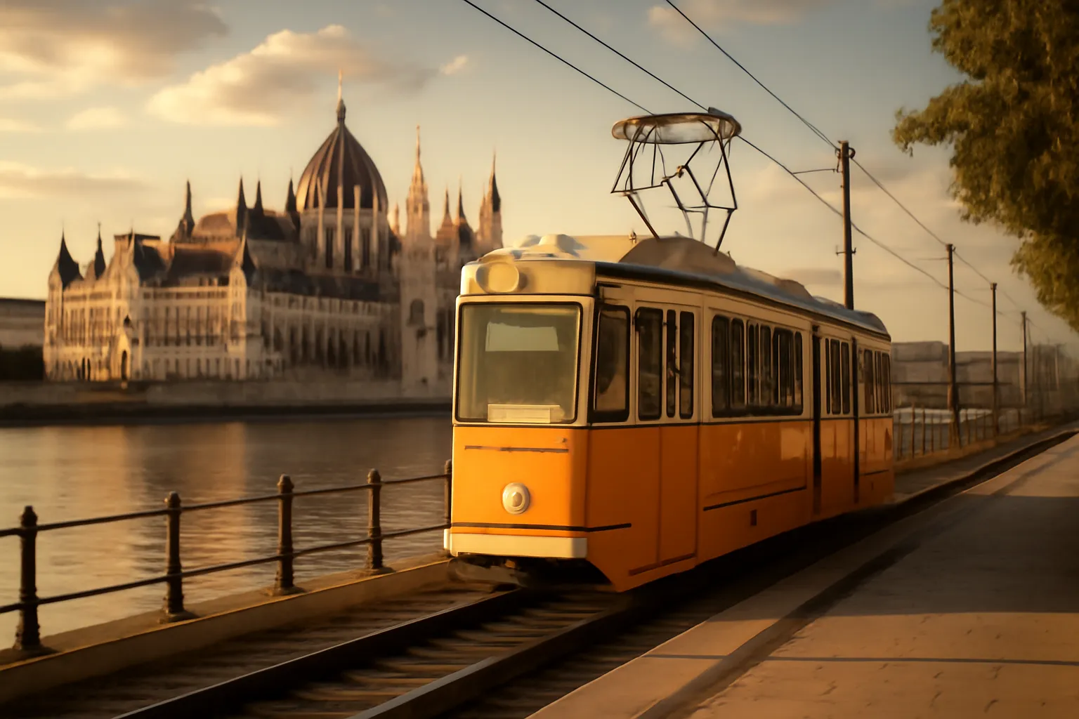 Scène de marché animé à Budapest avec des étals de produits locaux, épices et artisanat traditionnel hongrois