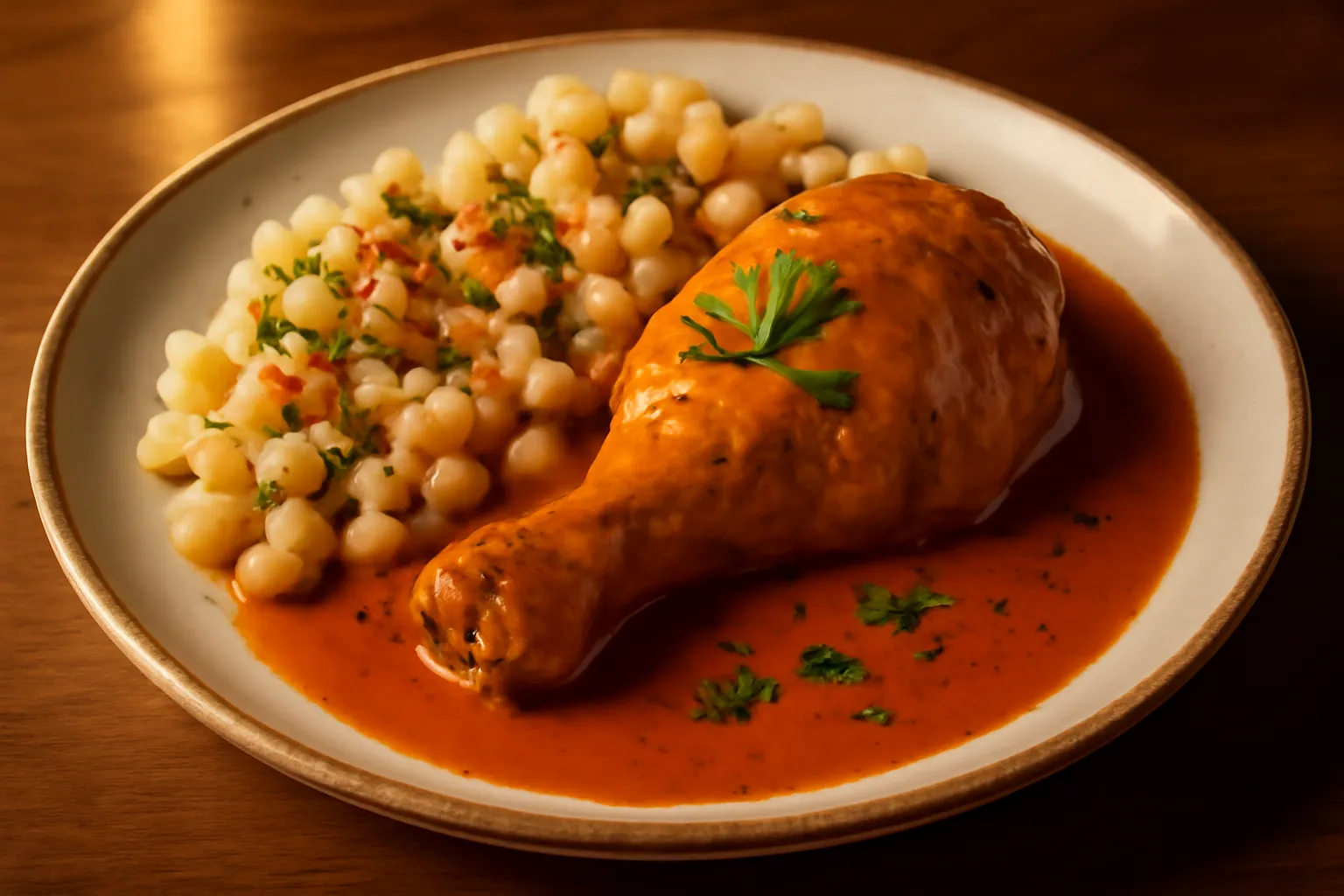Marché hongrois avec épices, paprika et spécialités locales présentés sur des étals colorés