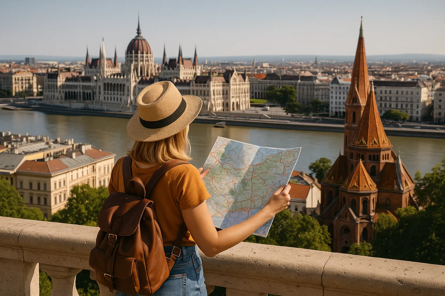 Circuits Hongrie: itinéraires détaillés de 3 à 10 jours - illustration de voyage en Hongrie
