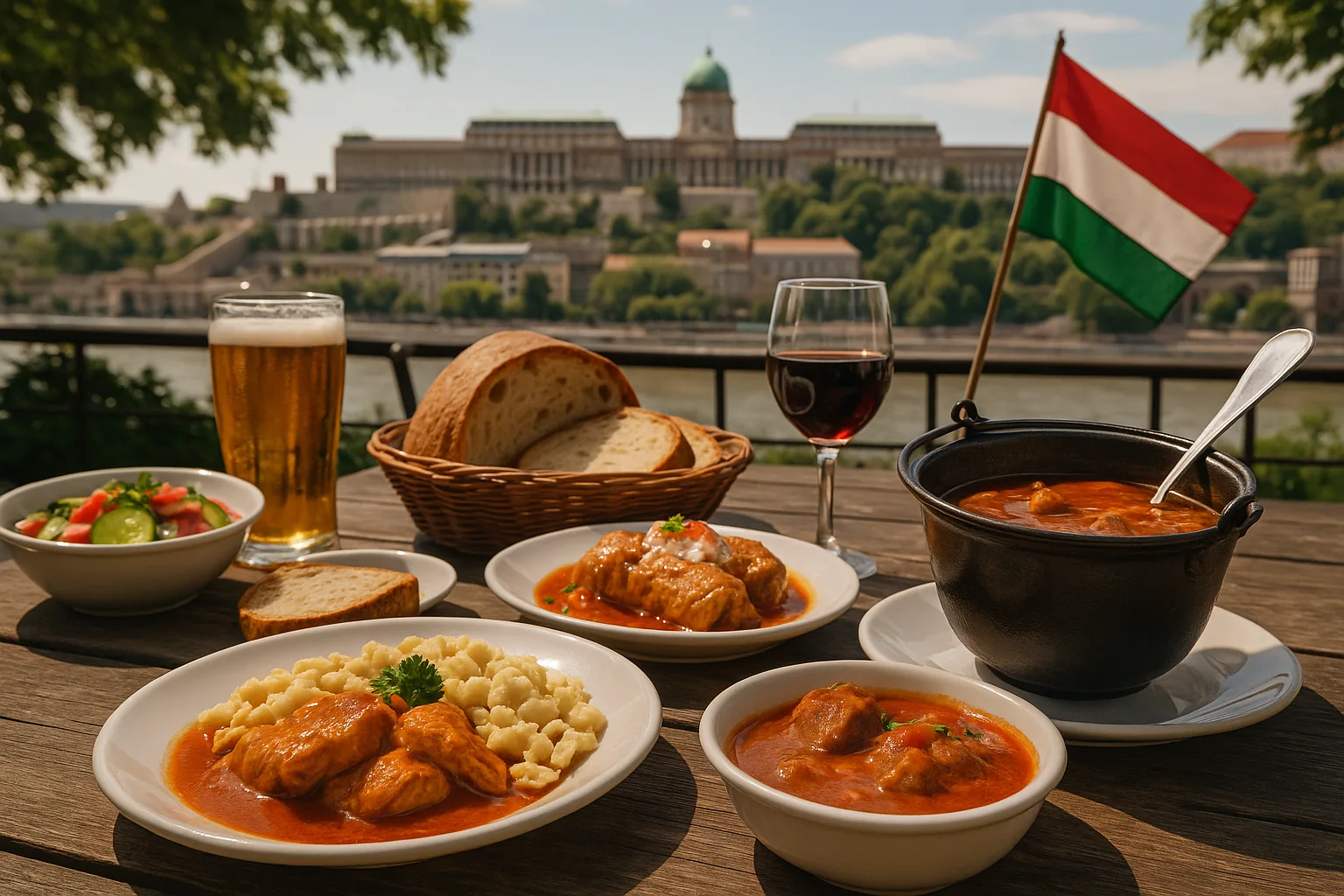 Gastronomie hongroise: spécialités, adresses et conseils dégustation - illustration de voyage en Hongrie