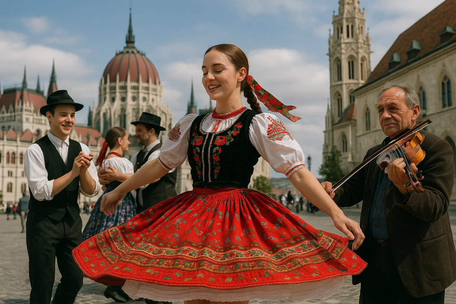 La Hongrie: culture, régions, traditions et art de vivre - illustration de voyage en Hongrie