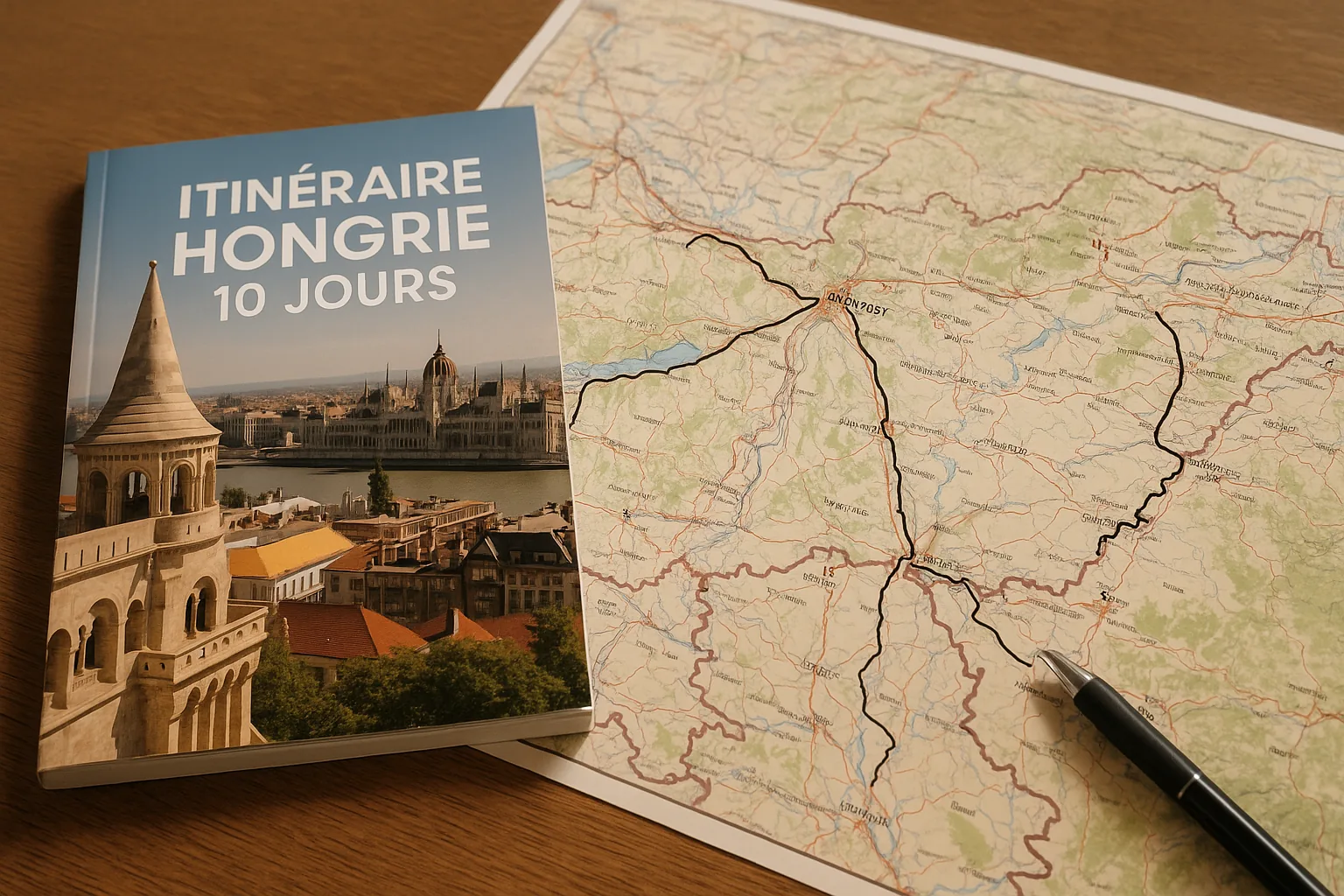 Itinéraire Hongrie 10 jours: grand tour détaillé et modulable - illustration de voyage en Hongrie