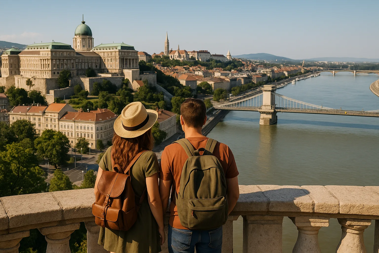 Itinéraire Hongrie 7 jours: semaine idéale pour explorer le pays - illustration de voyage en Hongrie