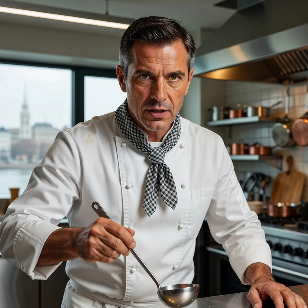 Krisztián Varga, chef cuisinier à Budapest