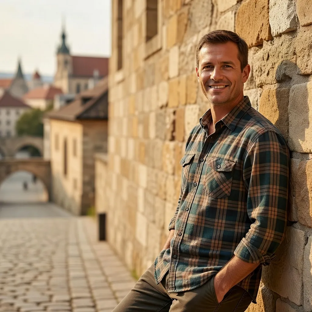 Márk Horváth, guide touristique à Pécs