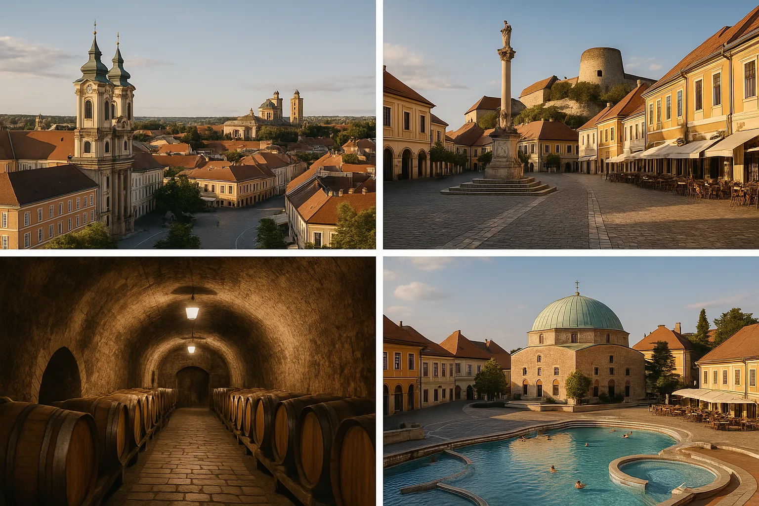 Hongrie - Eger: patrimoine, vins et art de vivre hongrois