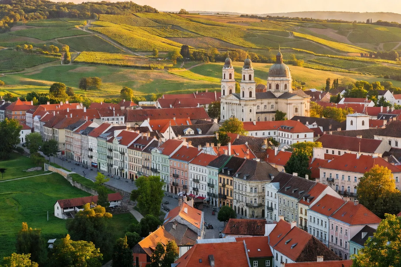Eger : guide voyage 2026 — château, thermes Aqua Eger, vins et gastronomie